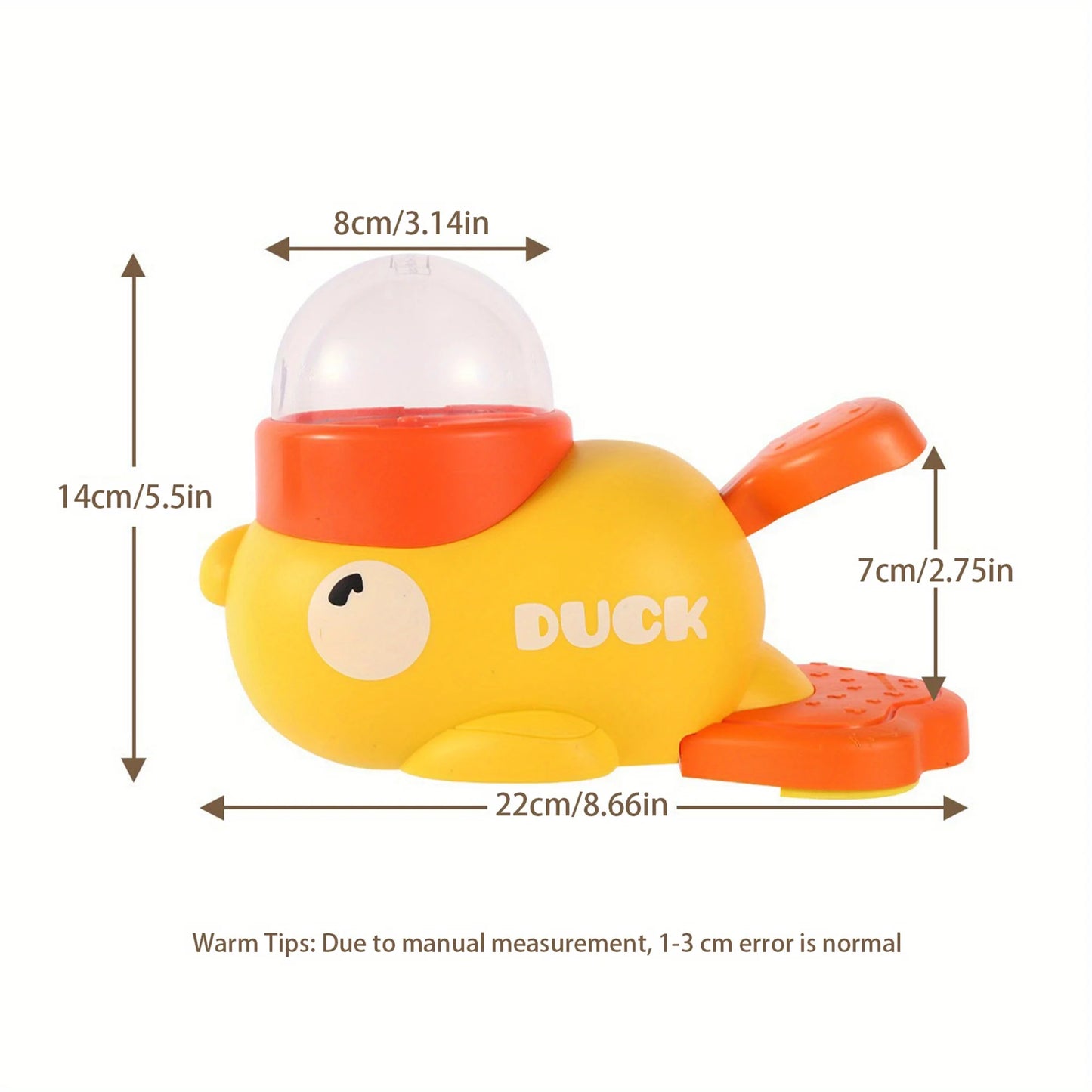 Interactive Dog Slow Feeder Yellow Duck Shaped Dog Food Puzzle Toy Training Mental Enrichment Reduces Bloating Fun Mealtime