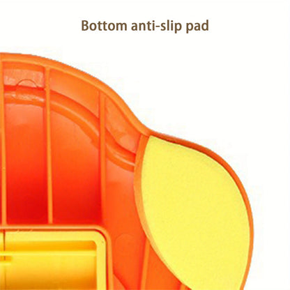 Interactive Dog Slow Feeder Yellow Duck Shaped Dog Food Puzzle Toy Training Mental Enrichment Reduces Bloating Fun Mealtime