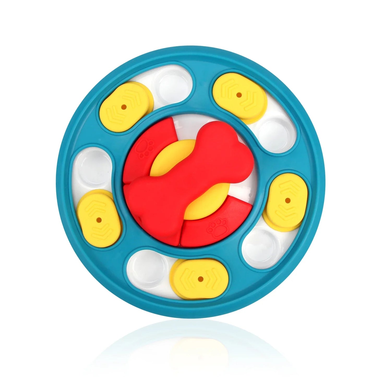 Pet Dog Slow Feeder Bowl Fun Non Slip Anti-Gulping Slower Food Feeding Dishes Eco Dog Bowl for Large Medium Small Dogs Puppy