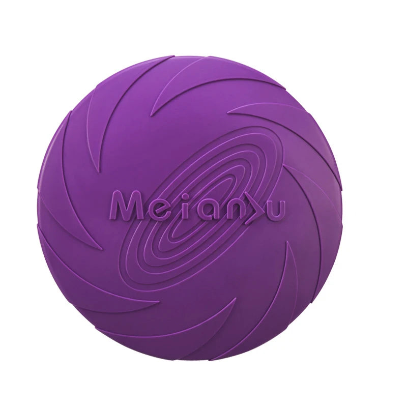 Silicone Flying Disc Toys Multifunction Pet Puppy Training Toys Outdoor Interactive Game Pet Dogs Supplies