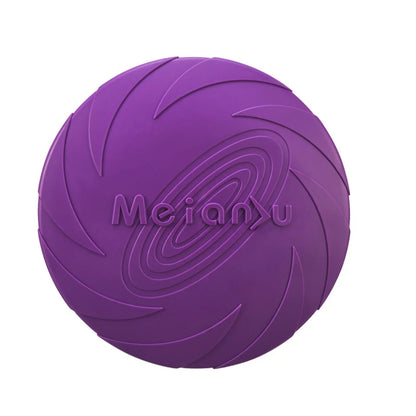 Silicone Flying Disc Toys Multifunction Pet Puppy Training Toys Outdoor Interactive Game Pet Dogs Supplies