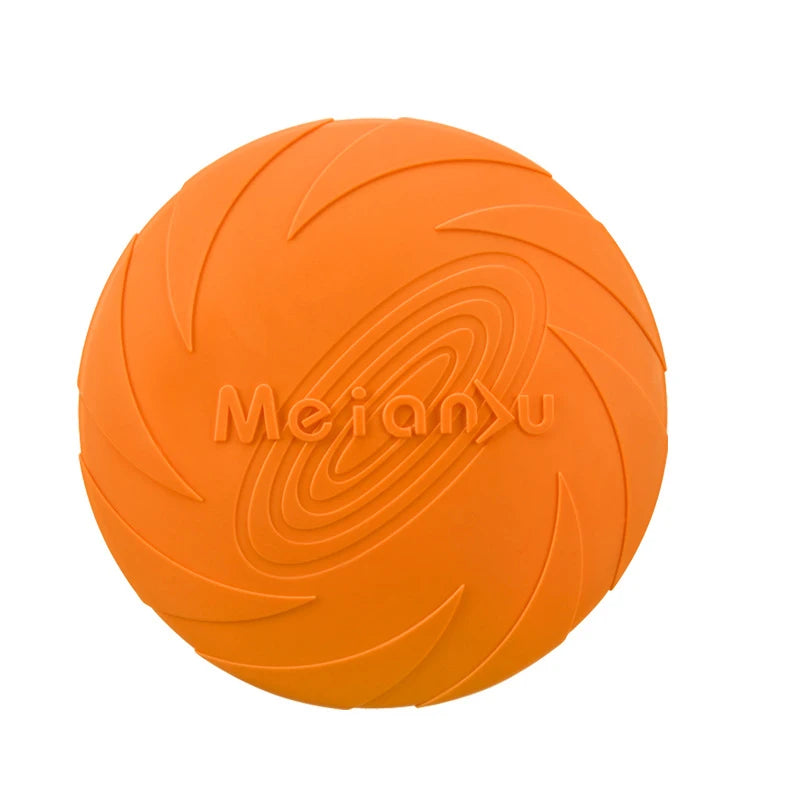 Silicone Flying Disc Toys Multifunction Pet Puppy Training Toys Outdoor Interactive Game Pet Dogs Supplies