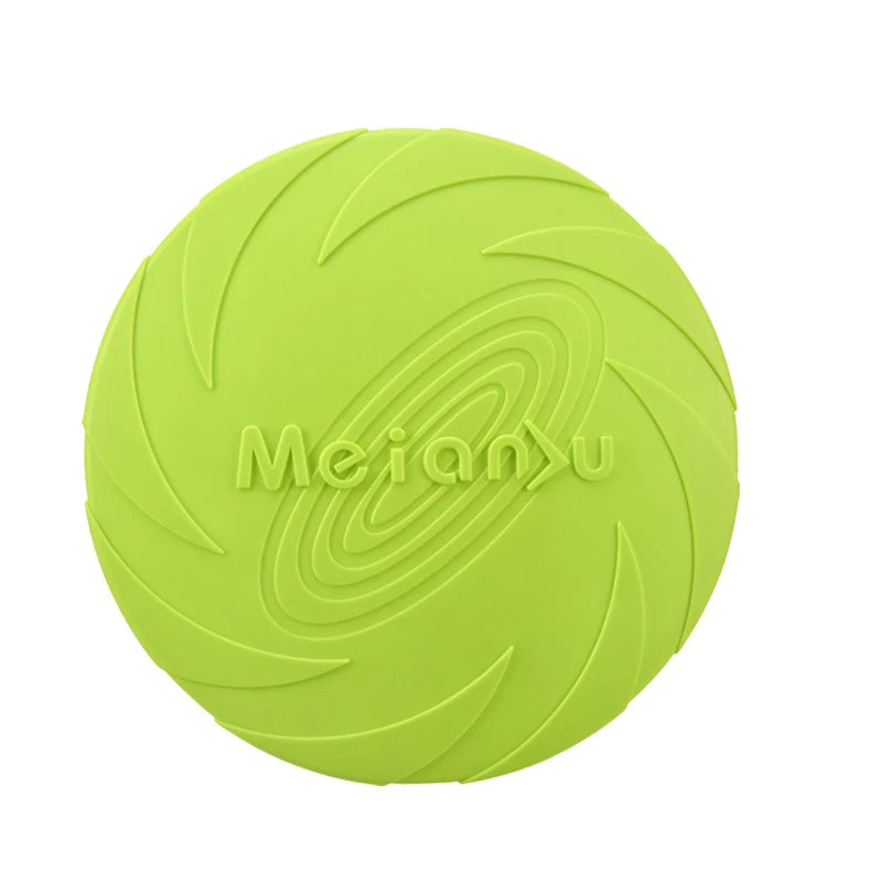 Silicone Flying Disc Toys Multifunction Pet Puppy Training Toys Outdoor Interactive Game Pet Dogs Supplies
