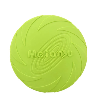 Silicone Flying Disc Toys Multifunction Pet Puppy Training Toys Outdoor Interactive Game Pet Dogs Supplies
